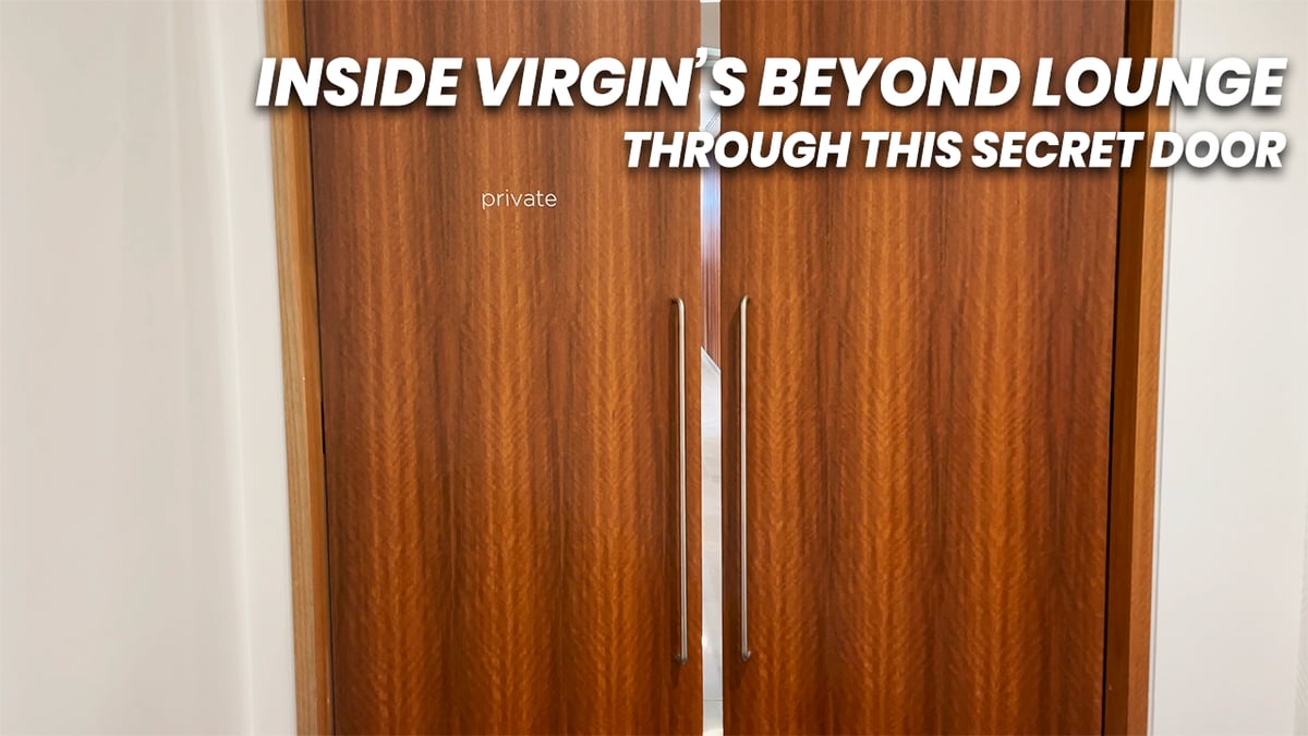 Inside Virgin’s Invite-Only ‘Beyond Lounge’ Hidden Behind An Unmarked Door