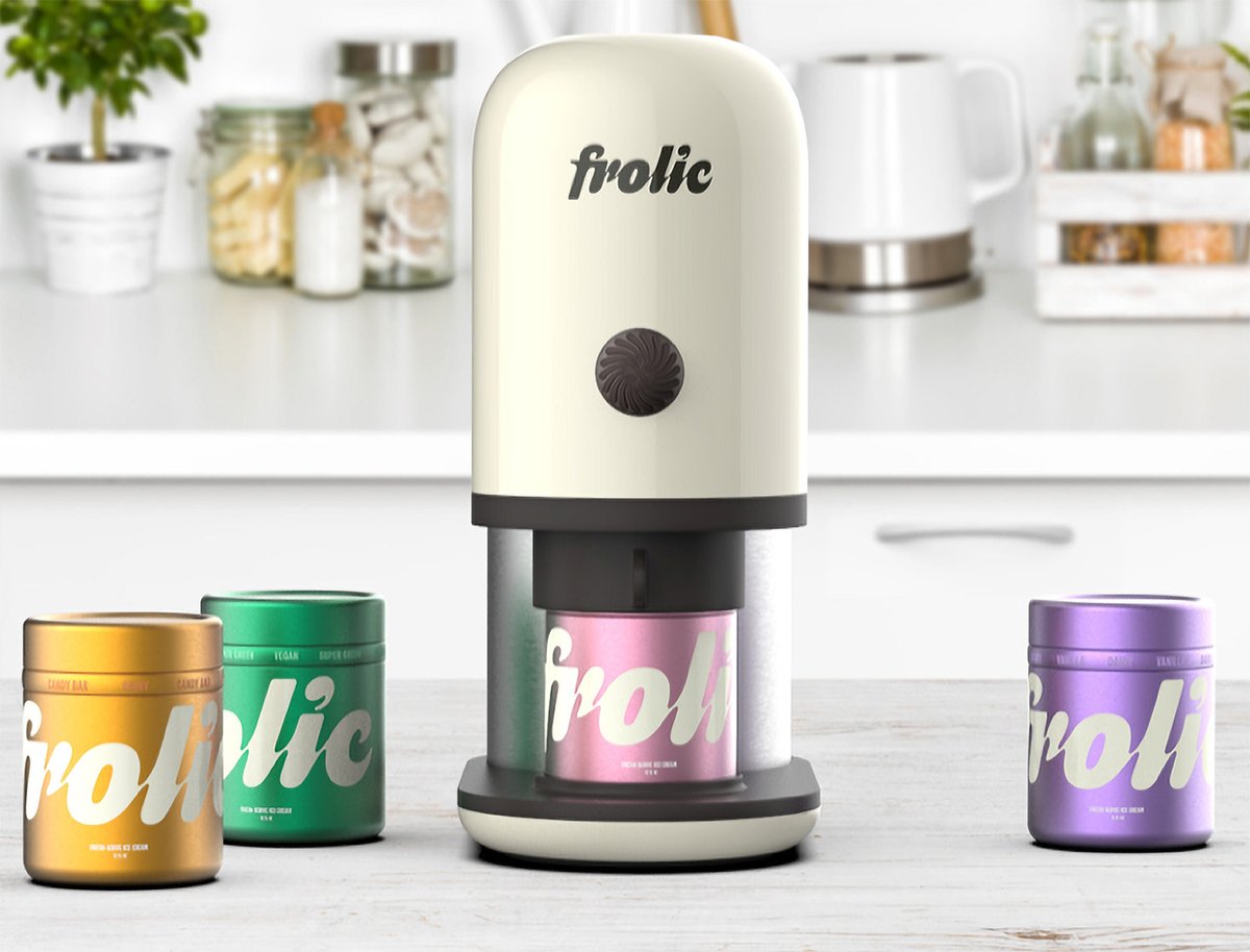 The Frolic Ice Cream Maker Promises Pod-Based Soft Serve In Two Minutes