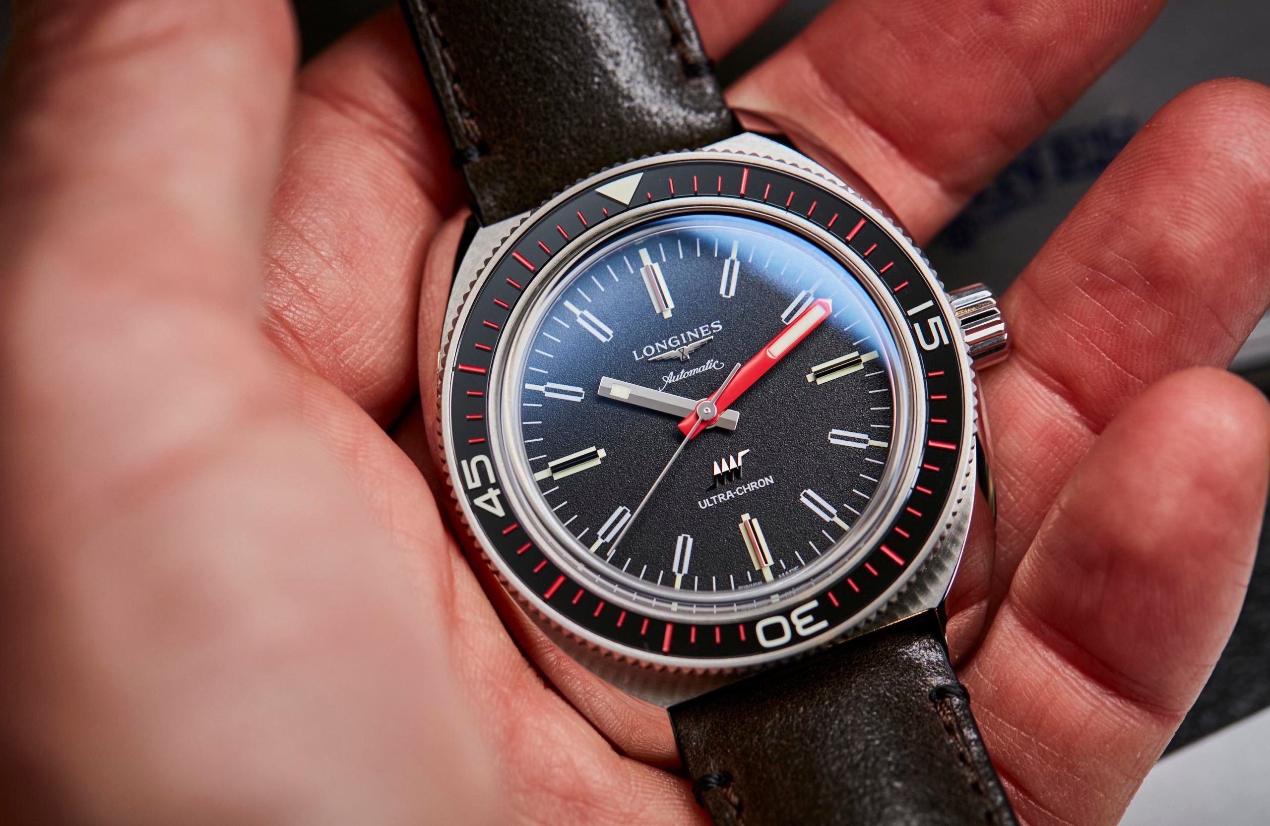 Longines Ultra-Chron Is A Vintage-Inspired Dive Watch With A Difference