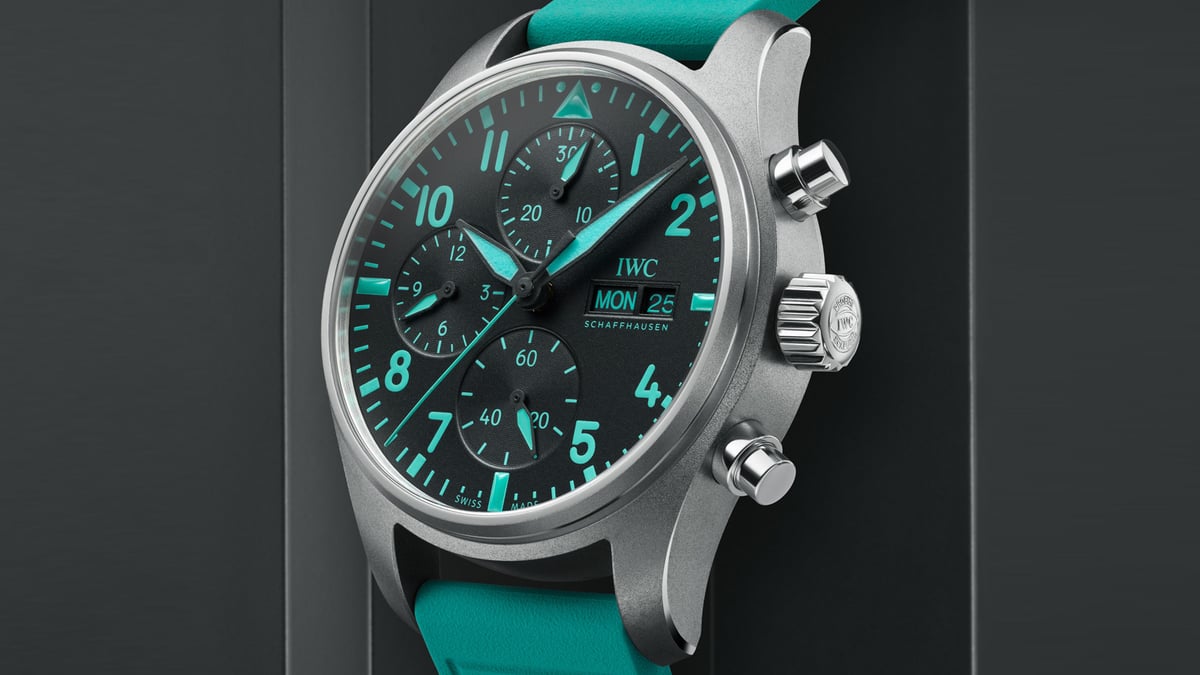 IWC & Mercedes Drop A New F1 Pilot’s Watch Just In Time For The Miami Grand Prix