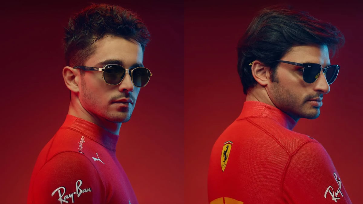 Scuderia Ferrari Links With Ray-Ban For The Perfect Trackside Shades