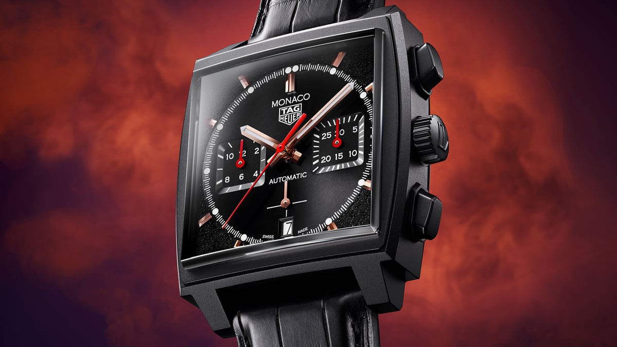 The TAG Heuer Monaco “Dark Lord” Oozes Collectible ’70s Cool