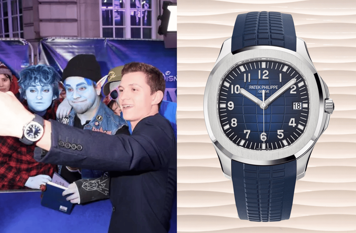 tom holland watches