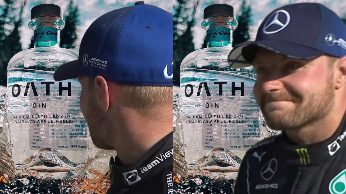 Valtteri Bottas Gin Tiffany Cromwell OATH