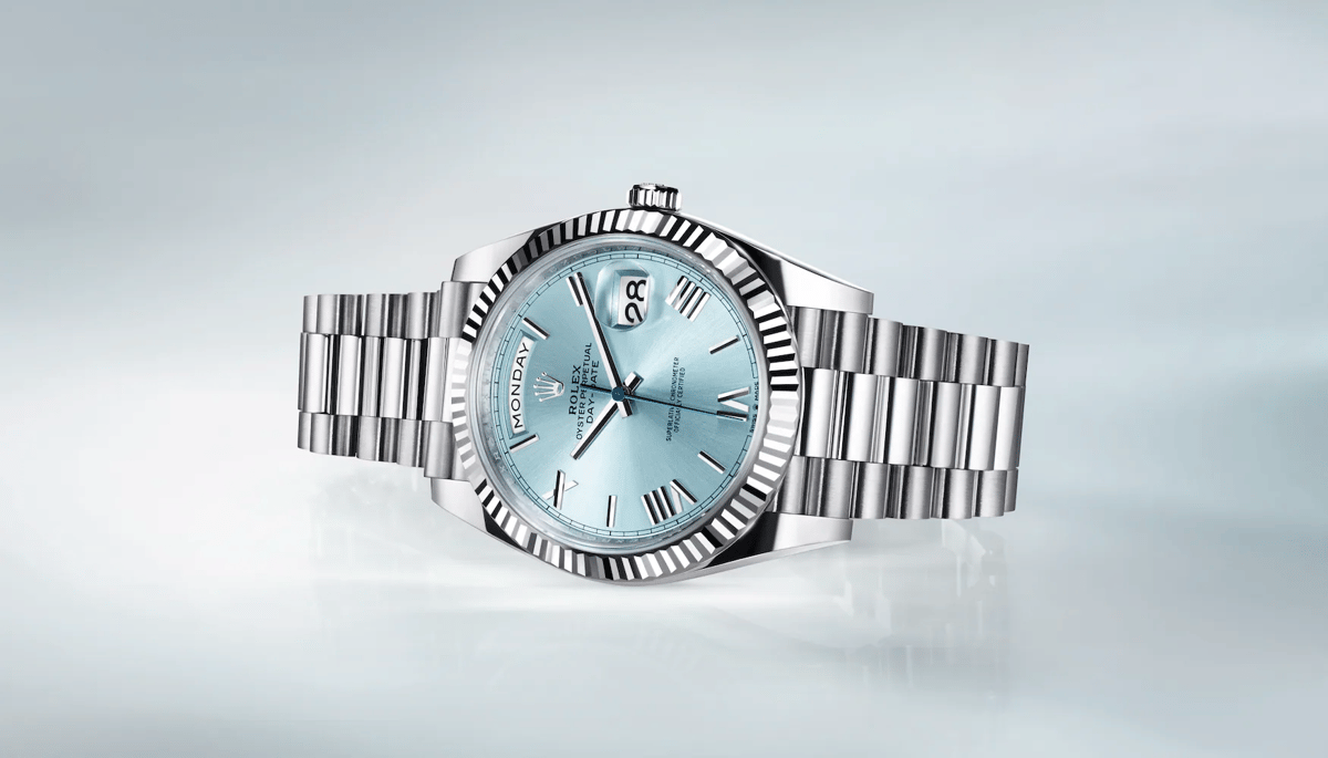 Price rolex day date on sale