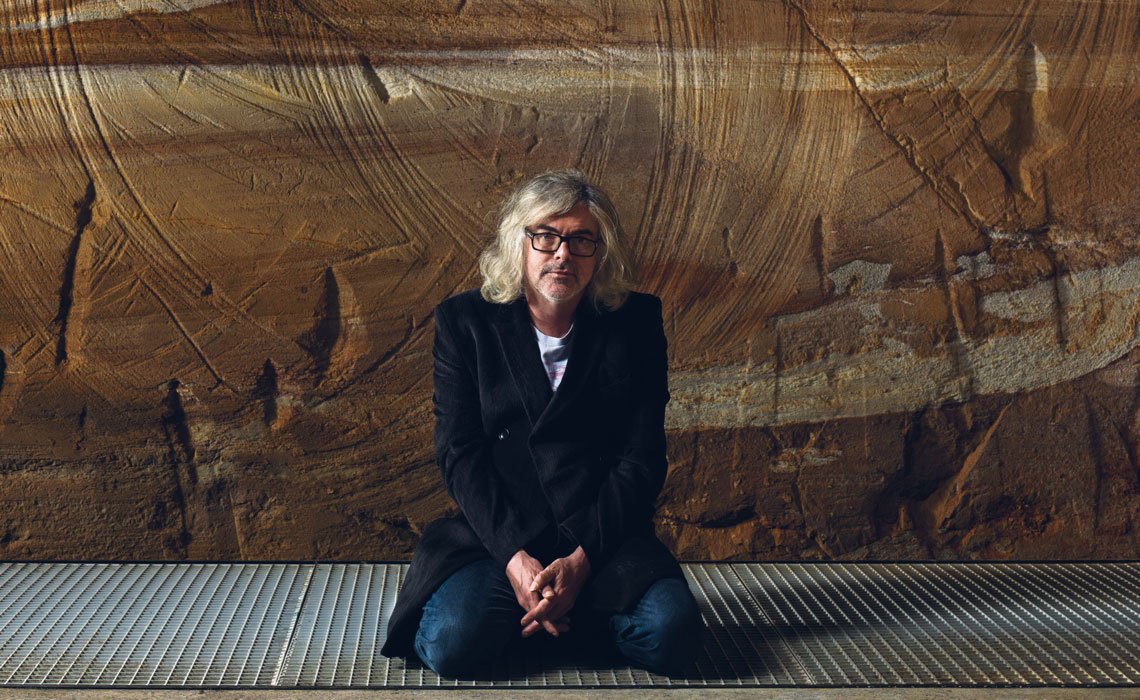 David Walsh poses at MONA.