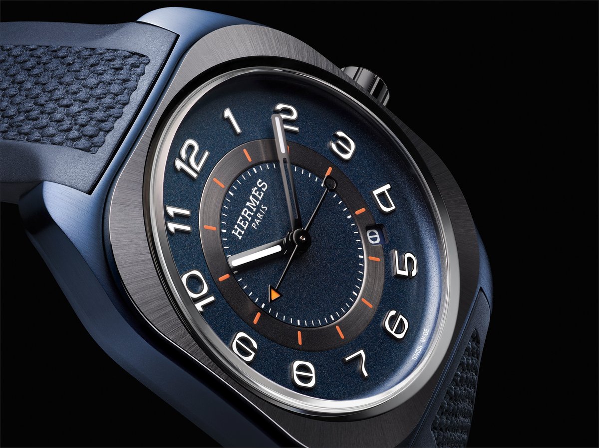 Hermès H08 Blue Titanium Edition