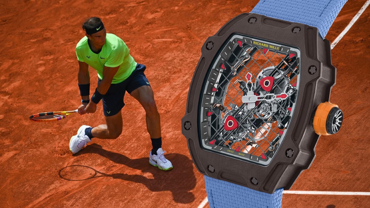 Rafael Nadal Just Won His 14th French Open Title Wearing A Richard Mille Worth $3.5 Million