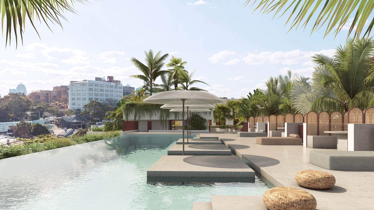 Sydney’s Getting A Lush New Rooftop Infinity Pool In Surry Hills