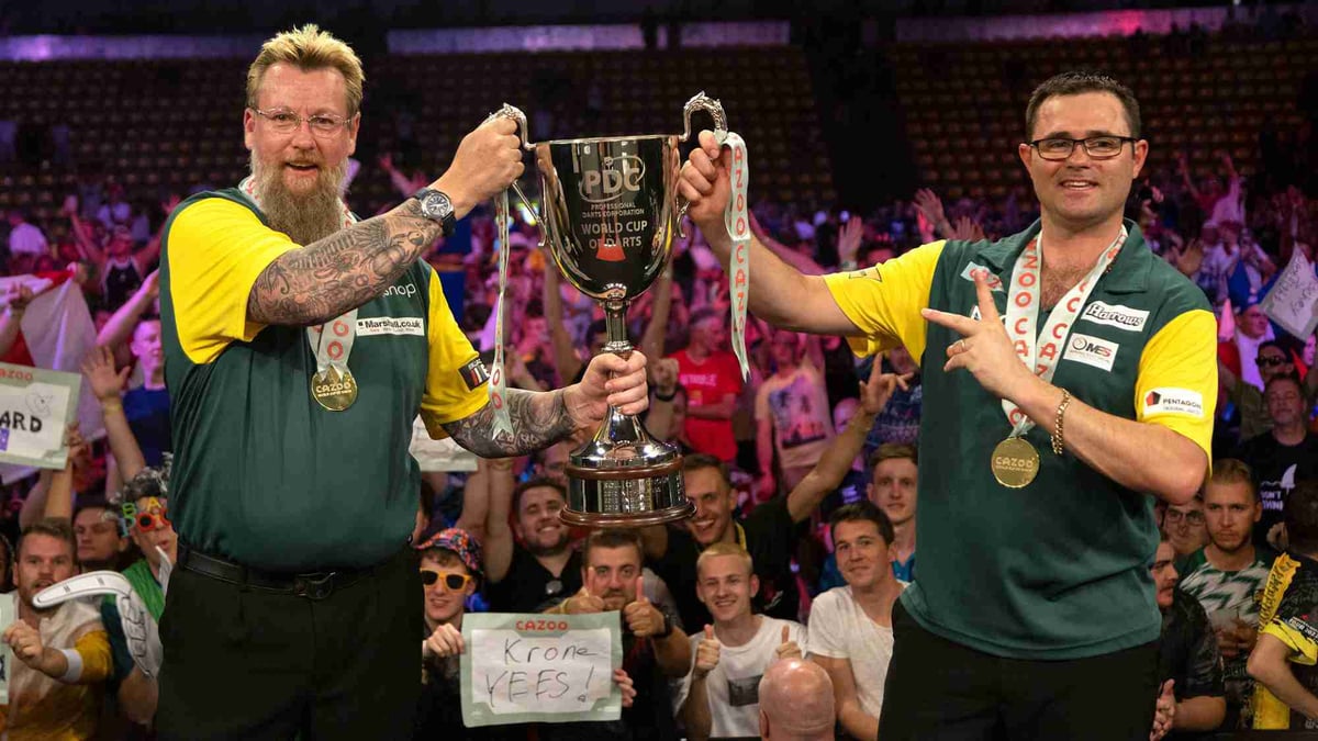 World Cup of Darts 2022 Australia Simon Whitlock Damon Heta