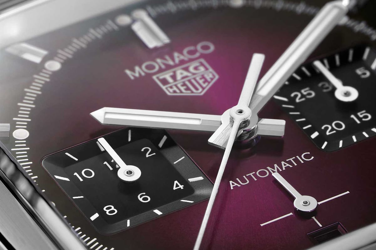 TAG Heuer Monaco Purple Dial