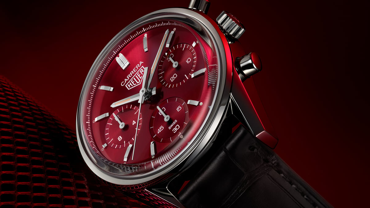 The Latest TAG Heuer Carrera Limited Edition Goes Faster With A Bold Red Dial