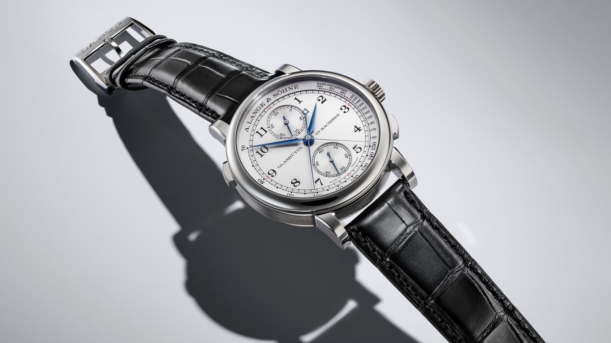The A. Lange & Söhne 1815 Rattrapante Platinum Is A Grail Worthy Chronograph