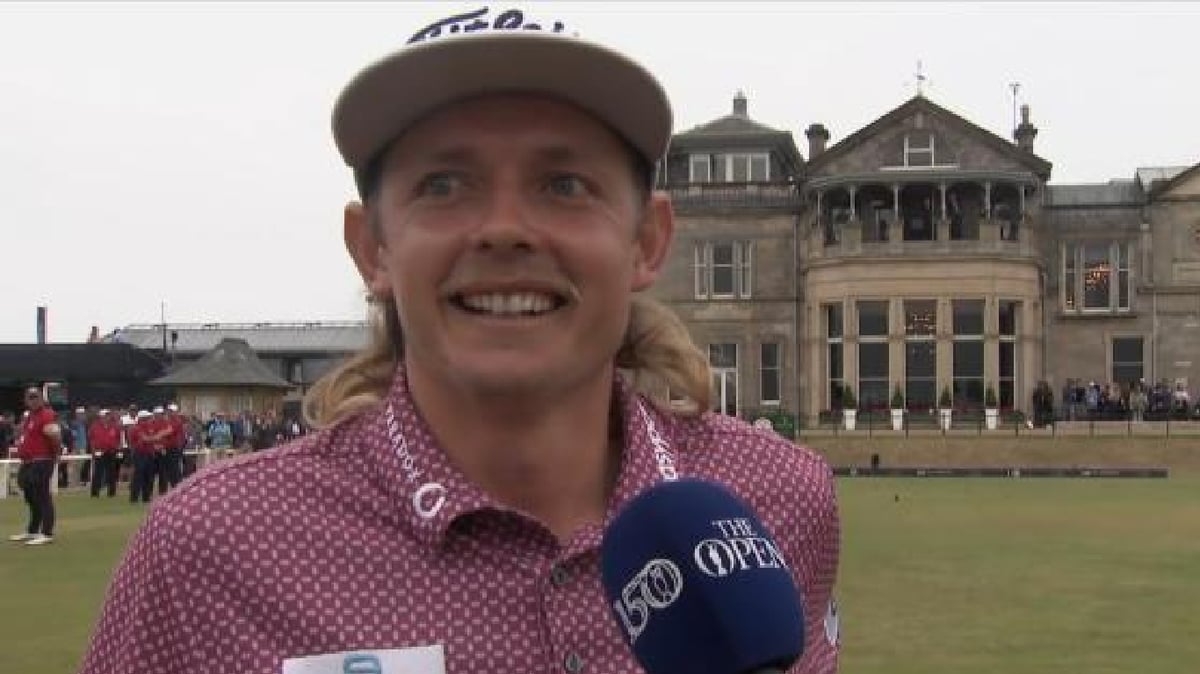 Cameron Smith Drops The Most Aussie Response Of All Time After Winning British Open