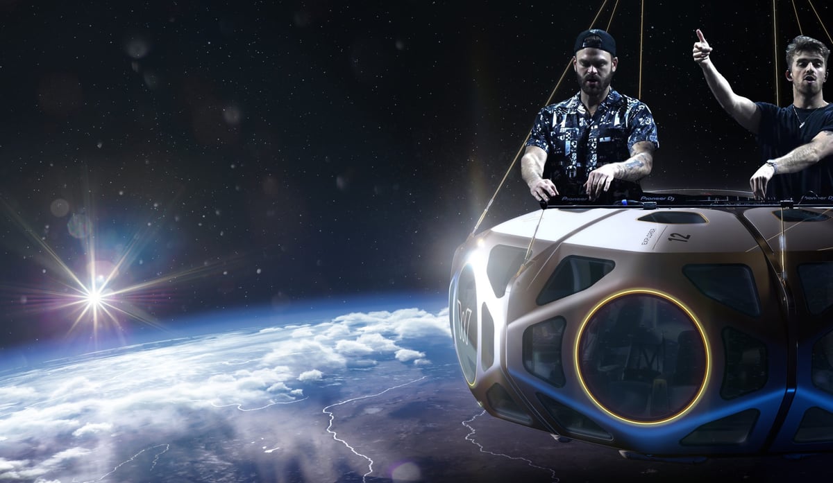 The Chainsmokers Have Been Chosen To Represent Earth With A Concert In Space