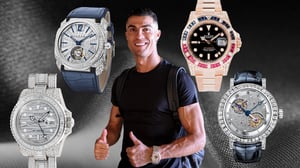 The Cristiano Ronaldo Watch Collection Is Diamond-Studded & Delightful