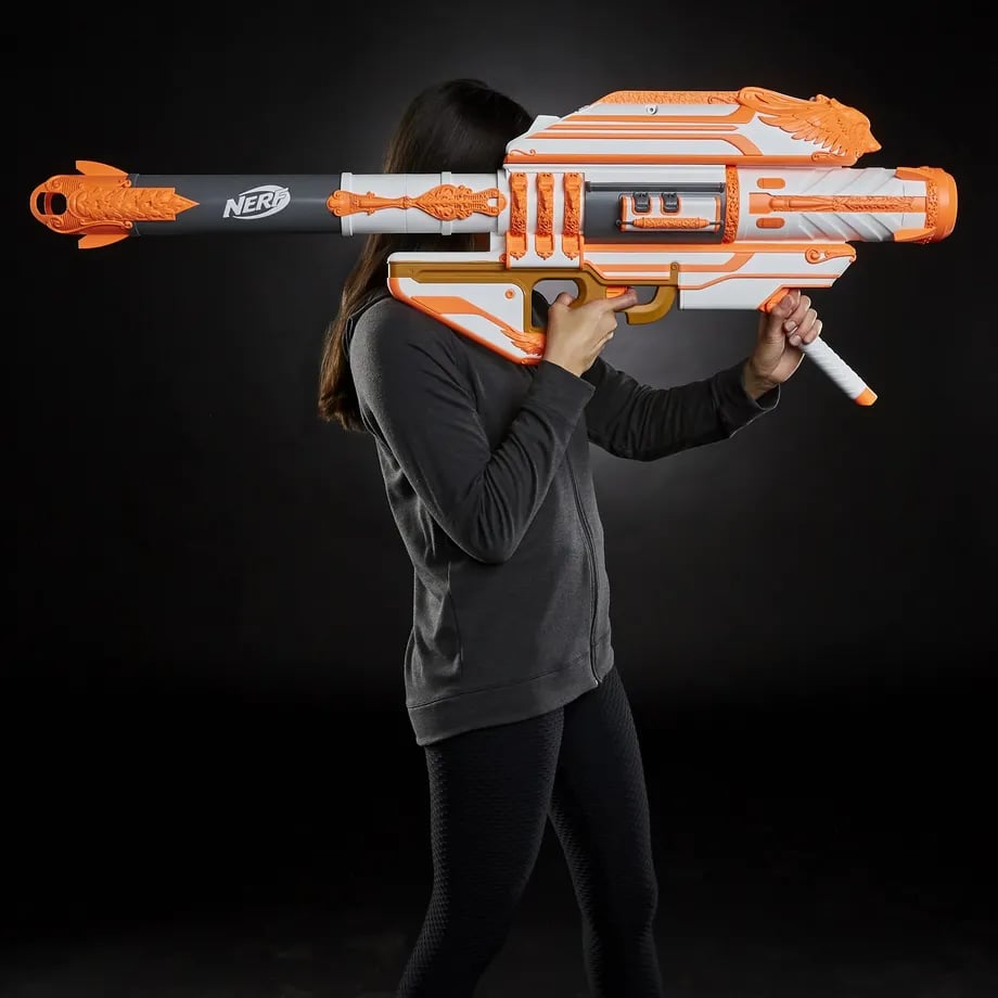 The NERF x Bungie Gjallarhorn rocket launcher from Destiny won't come cheap. We're talking US$185 or AU$27.