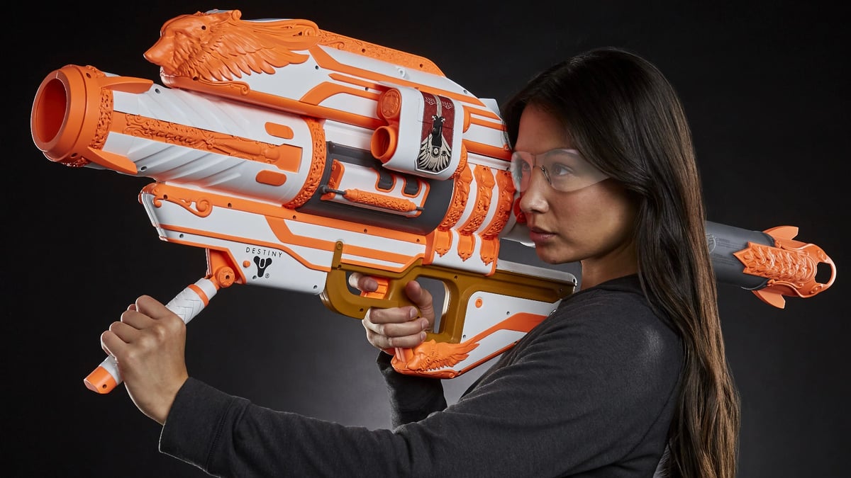 NERF Bungie Gjallarhorn rocket launcher Destiny