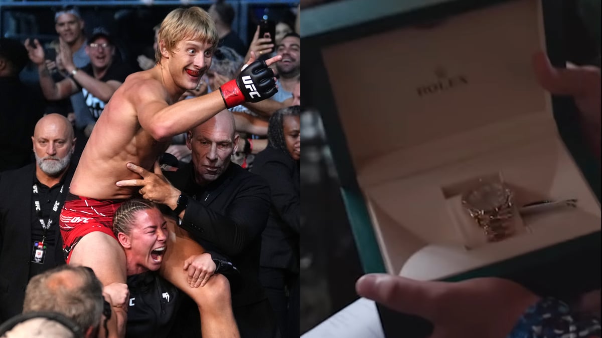 Drake Honours Promise To Paddy Pimblett By Gifting Him A Rolex Day-Date