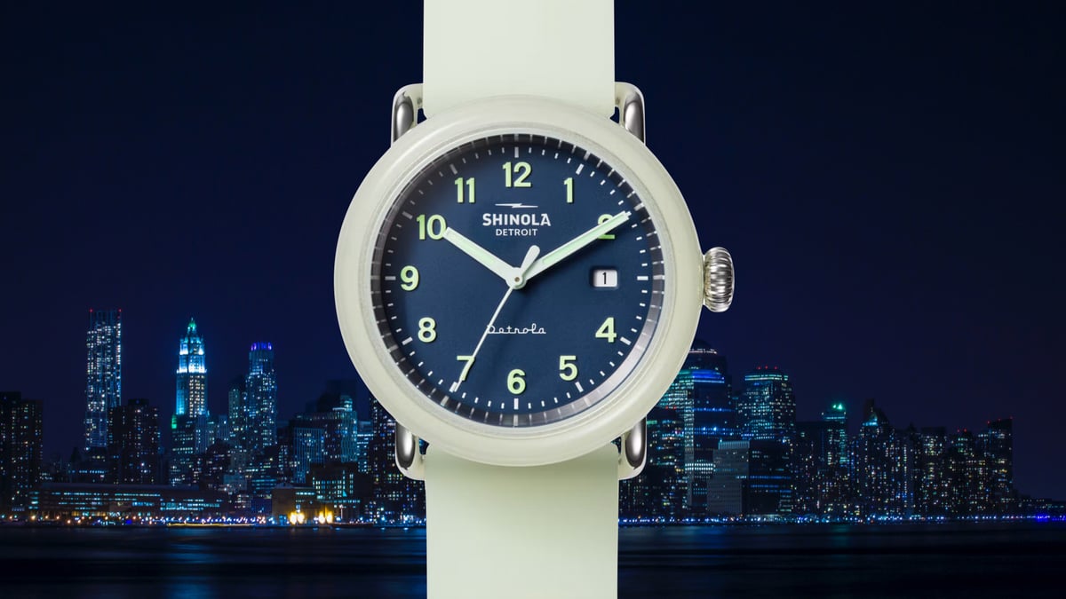 The Shinola UFO Detrola Watch Will Tell You The Time Where Other Watches Can’t