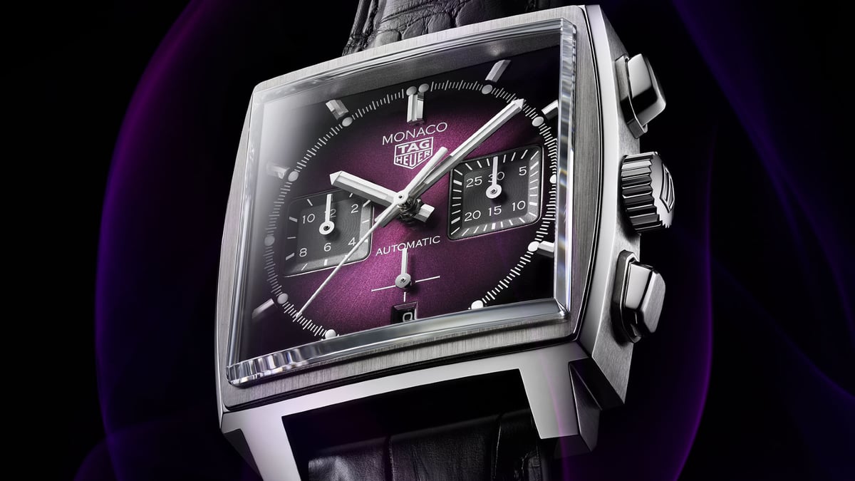 TAG Heuer Monaco Purple Dial