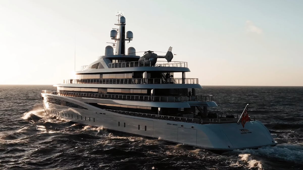 VIVA: The $250 Million Superyacht Of UFC Owner Frank Fertitta III