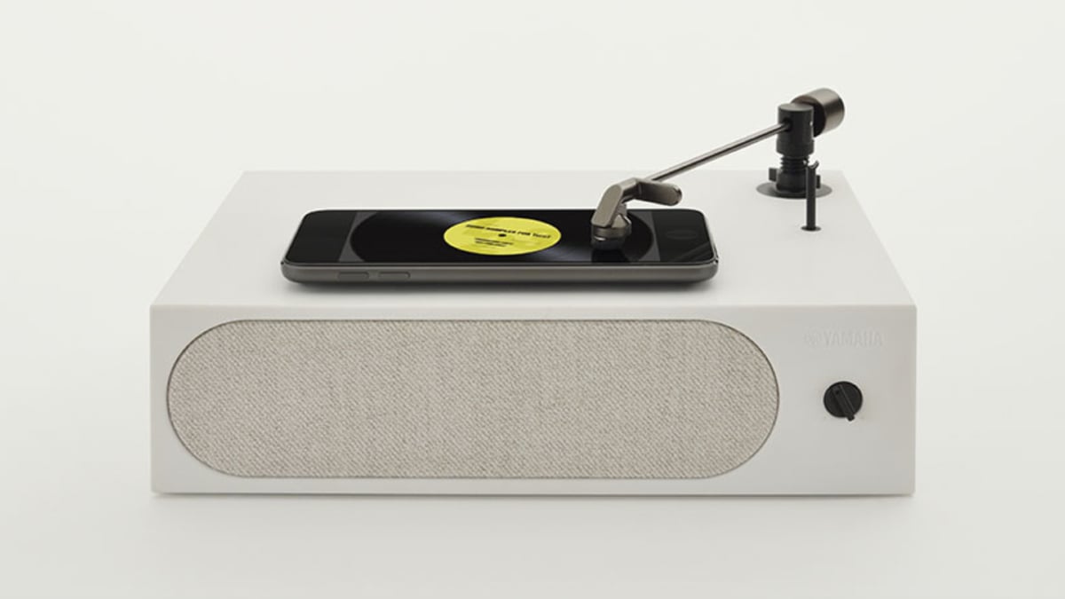 The Yamaha Design Lab TurnT Converts Your Smartphone Into A Record Player