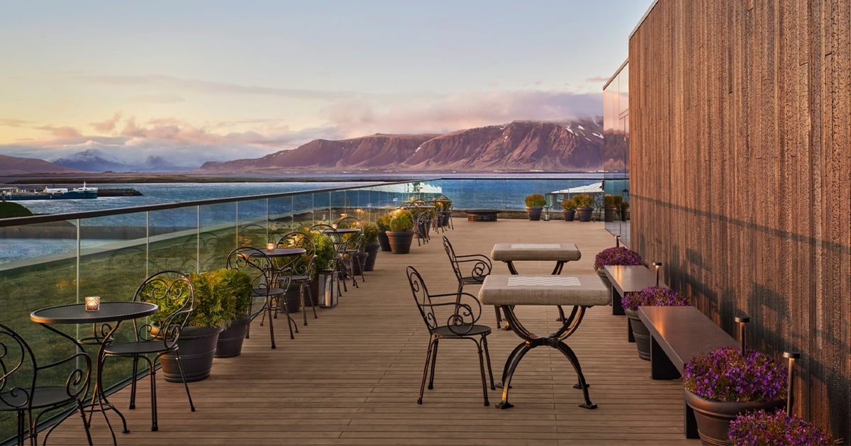 The Reykjavik Edition rooftop bar