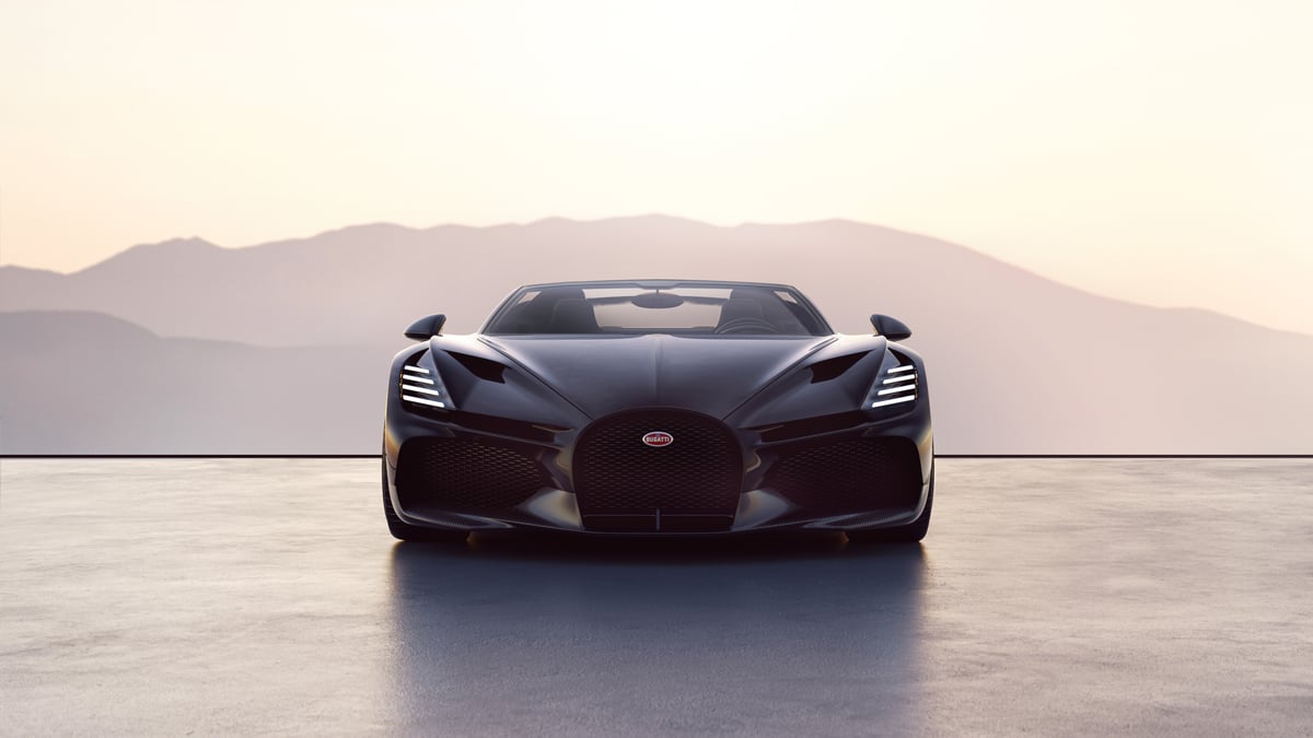 Bugatti Mistral Roadster W16