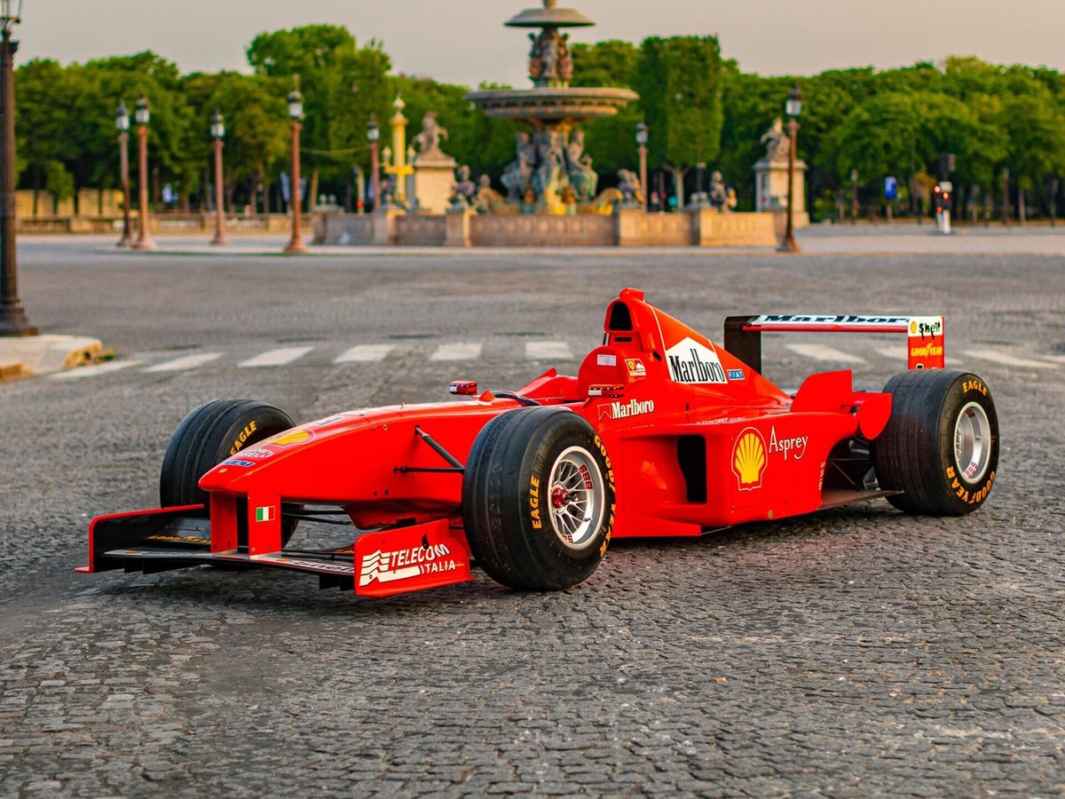Michael Schumacher’s 1998 Ferrari F300 Is Heading To Auction