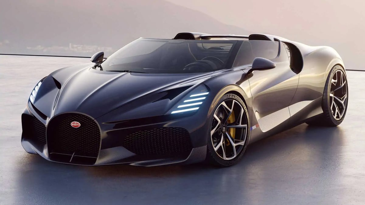Bugatti Farewells Its Greatest Engine With The Mistral Roadster