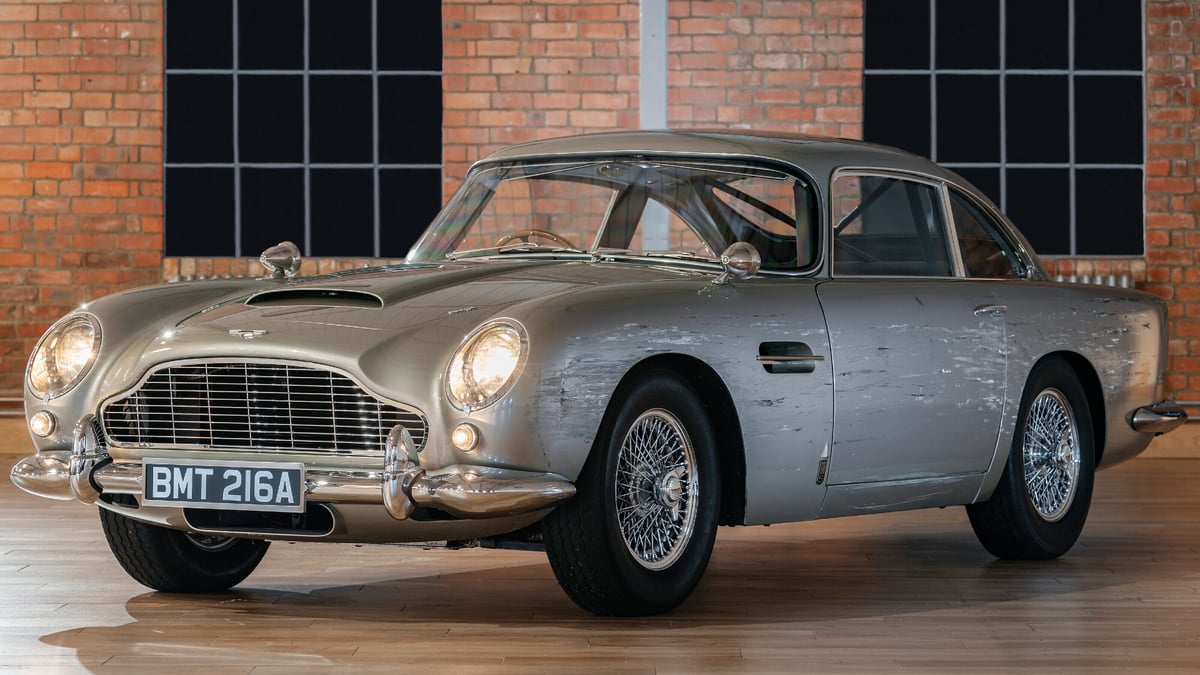 James Bond’s Car Collection Is Set To Go Under The Hammer