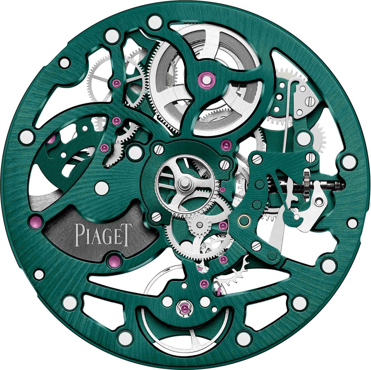 Piaget Polo Skeleton Green