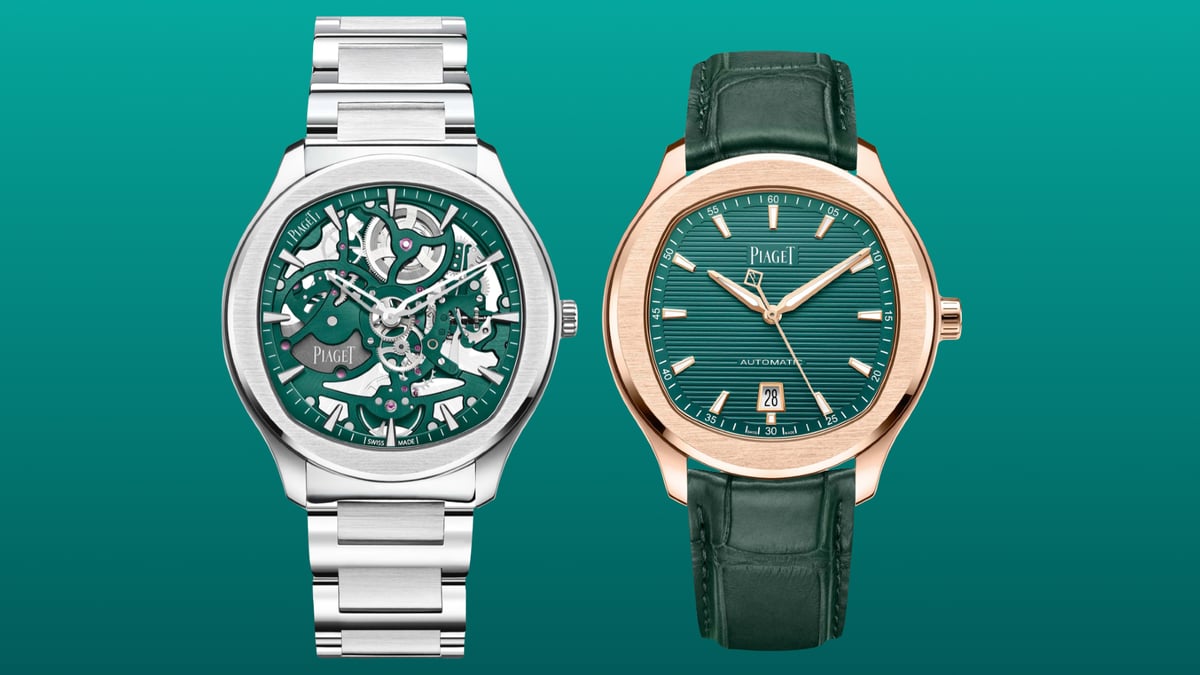 Piaget Just Dropped A Green Polo Skeleton And Date Inspired By Nature
