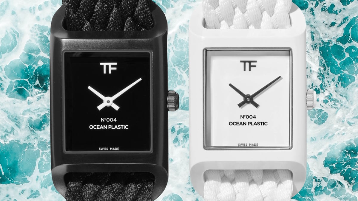 Tom Ford Expands Ocean Plastic Watches Collection With The No. 004