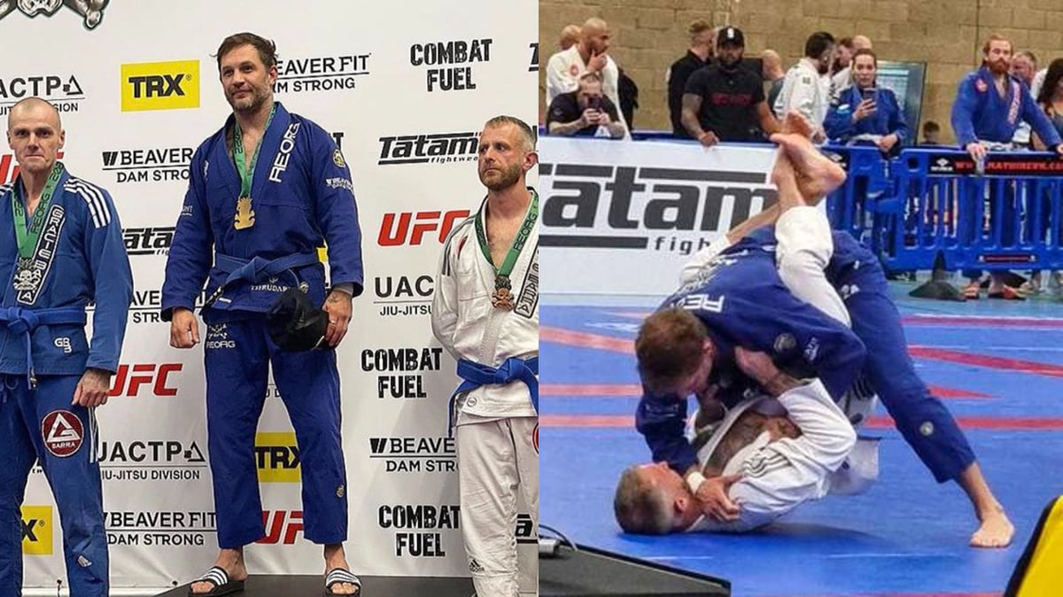 Tom Hardy Just Won Double Gold At A Brazilian Jiu-Jitsu Tournament