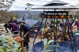Osborn House's Weekly South American Fire Feast Is A Short Two Hour Drive From Sydney