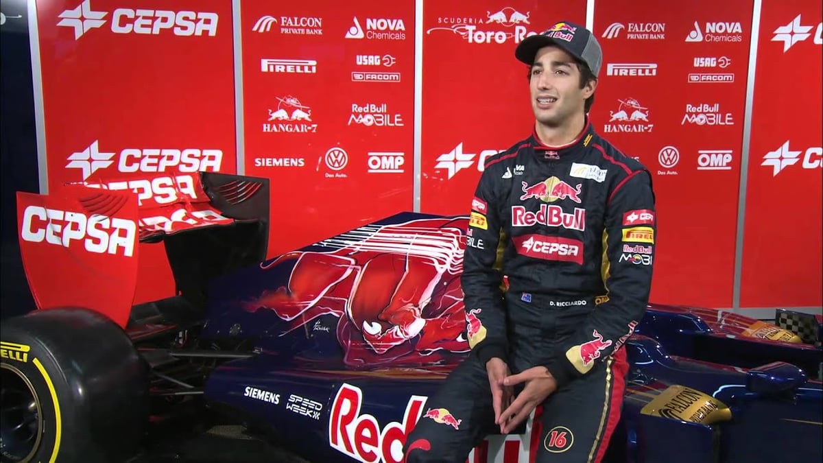 Daniel Ricciardo Next Team - AlphaTauri Toro Rosso