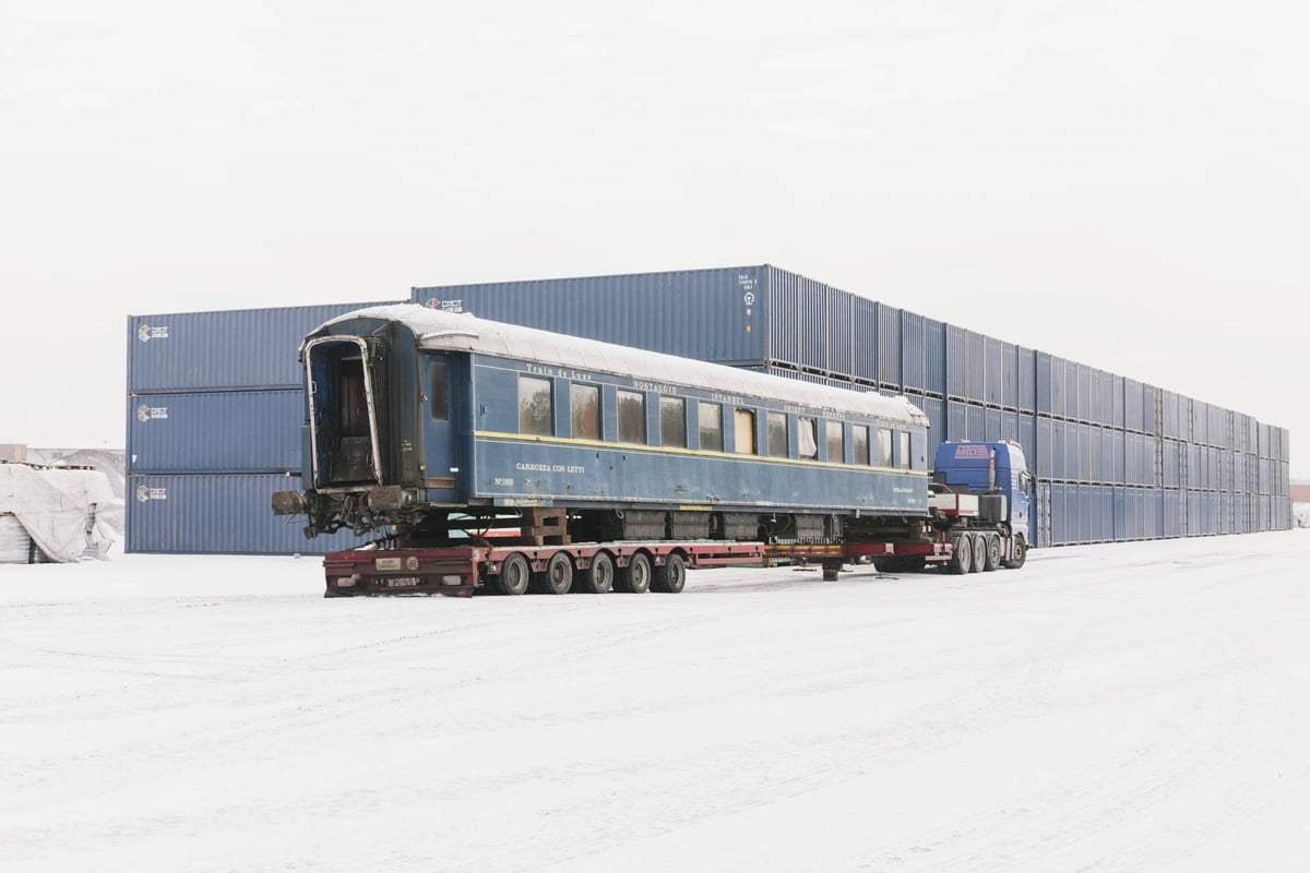 The original Orient Express being resorted