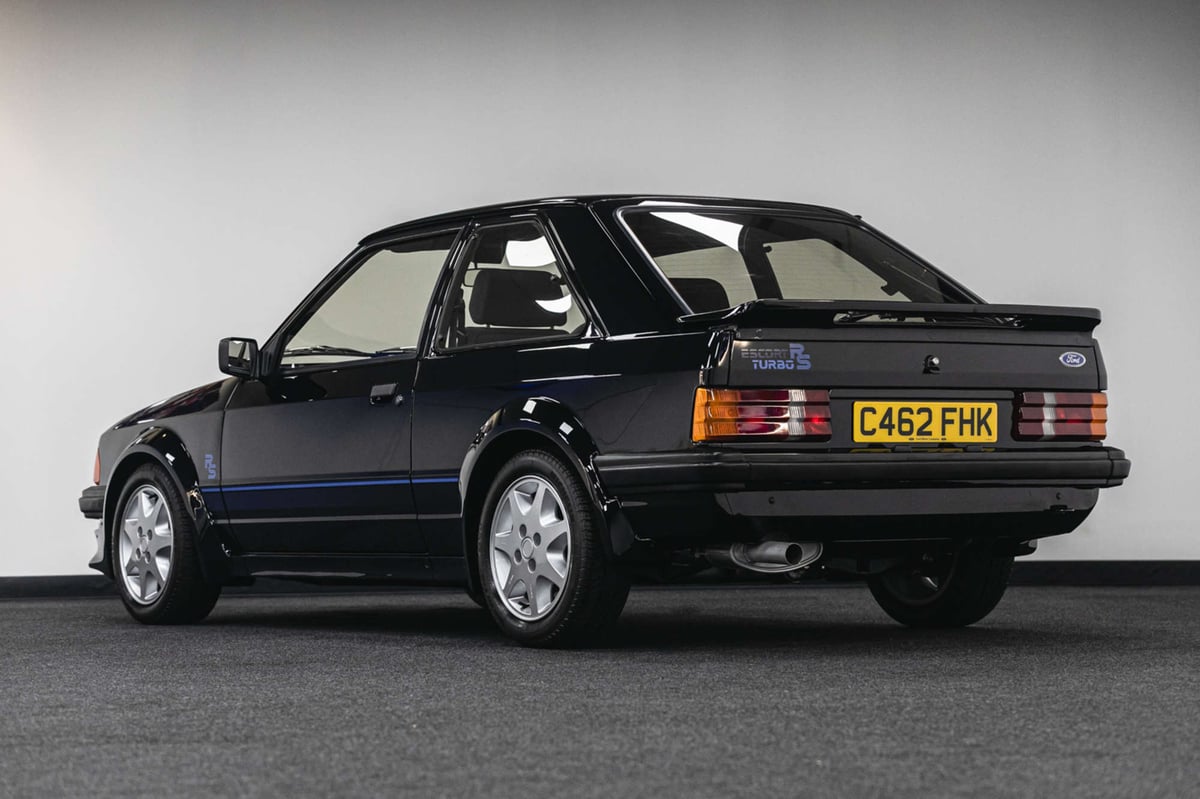 princess Diana Ford Escort RS Turbo