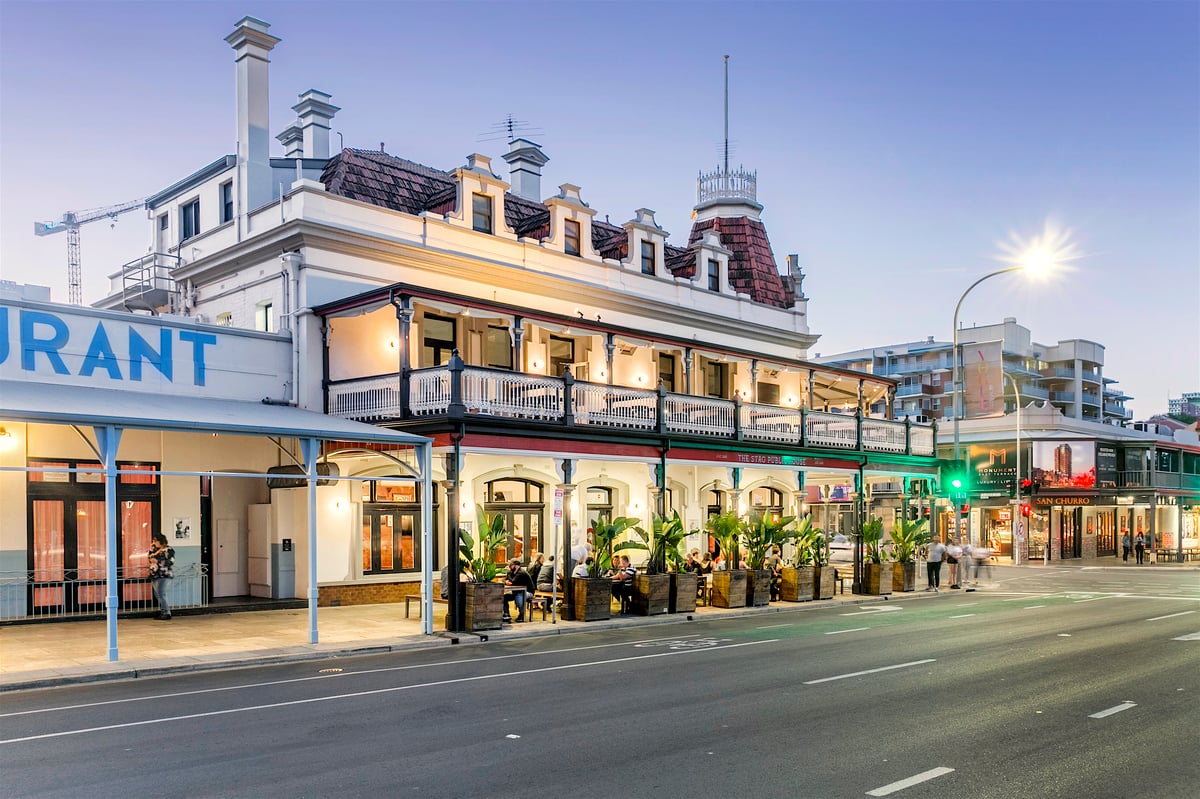 Pubs in Adelaide include The Stag House Hotel