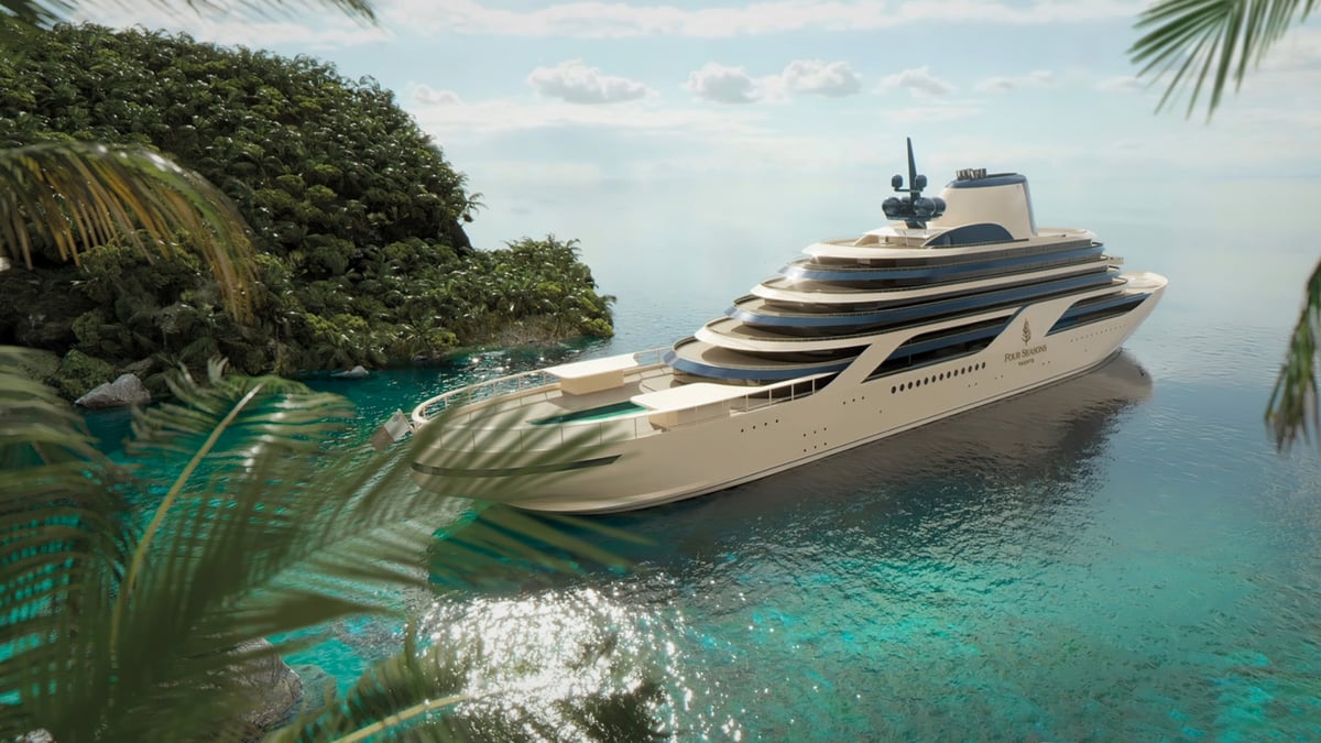 Four Seasons To Conquer The High Seas With A Fleet Of Luxury Yachts In 2025