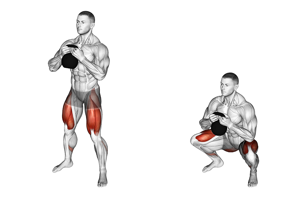 Perfect Leg Workout - goblet squat