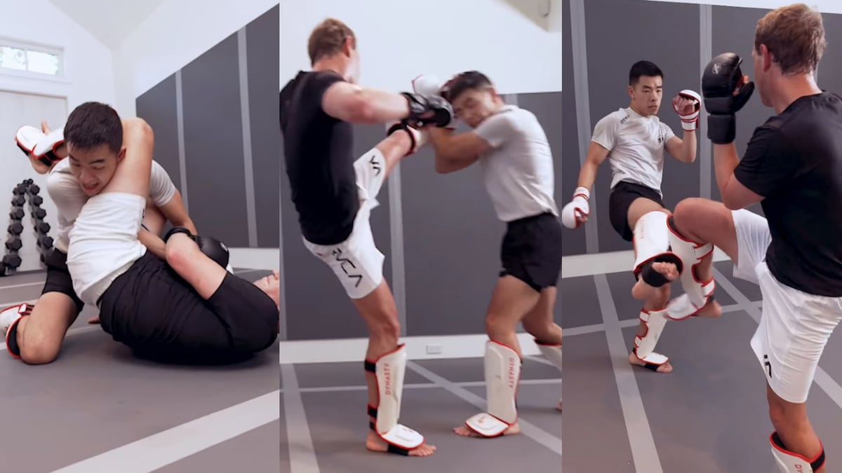 WATCH: Mark Zuckerberg Showcases His MMA Training