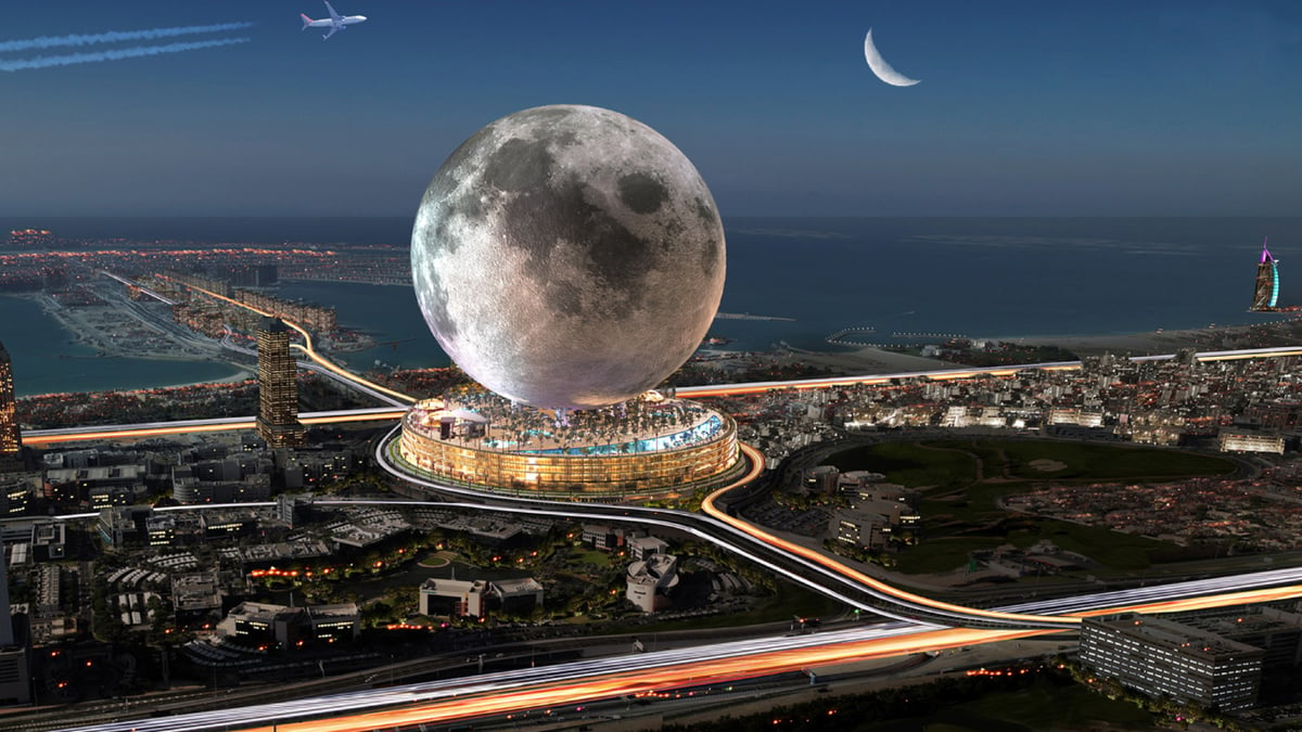 Dubai Is Planning To Build An Enormous $7.2 Billion Moon Resort