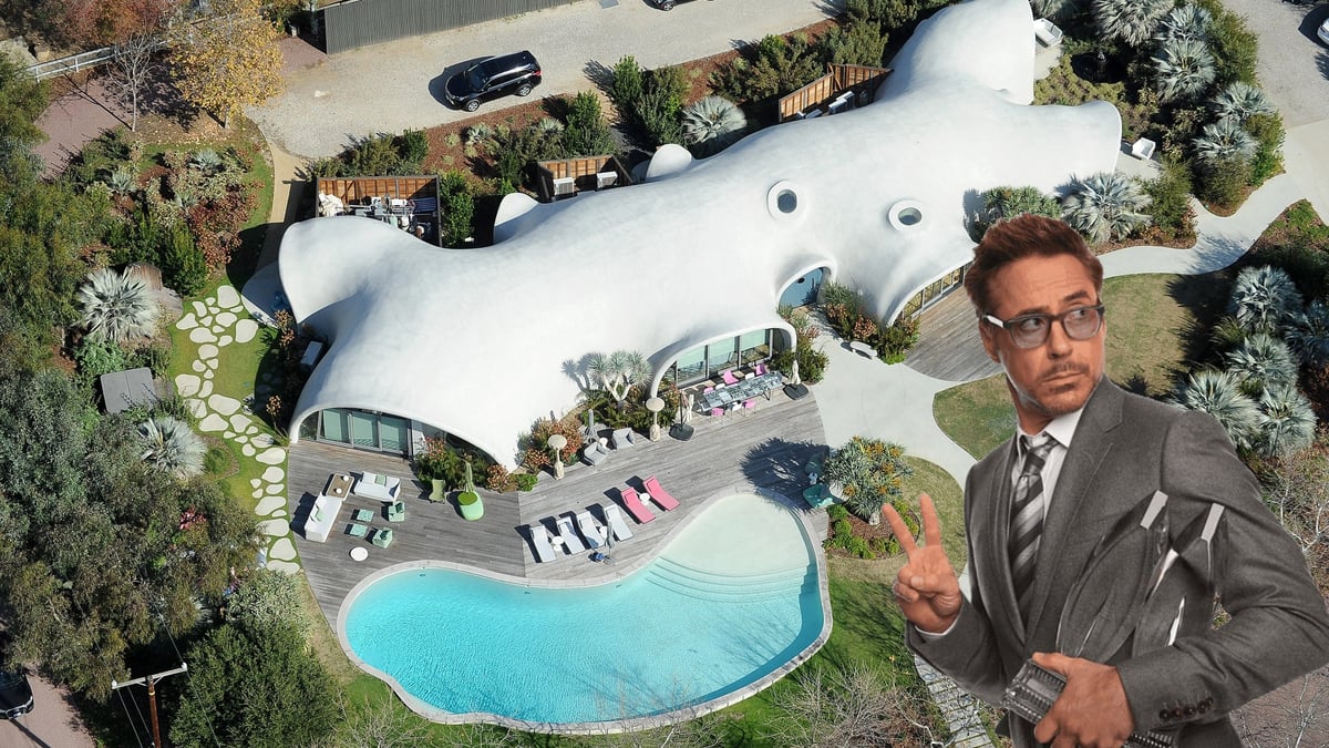 Robert Downey Jr's Malibu Bungalow Has Retired 'Iron Man' Vibes