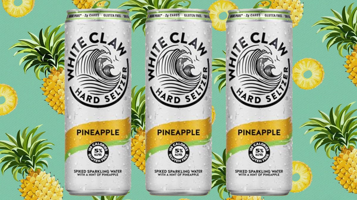 White Claw Drops Limited Edition Cans Of Summer-Ready Pineapple Seltzer