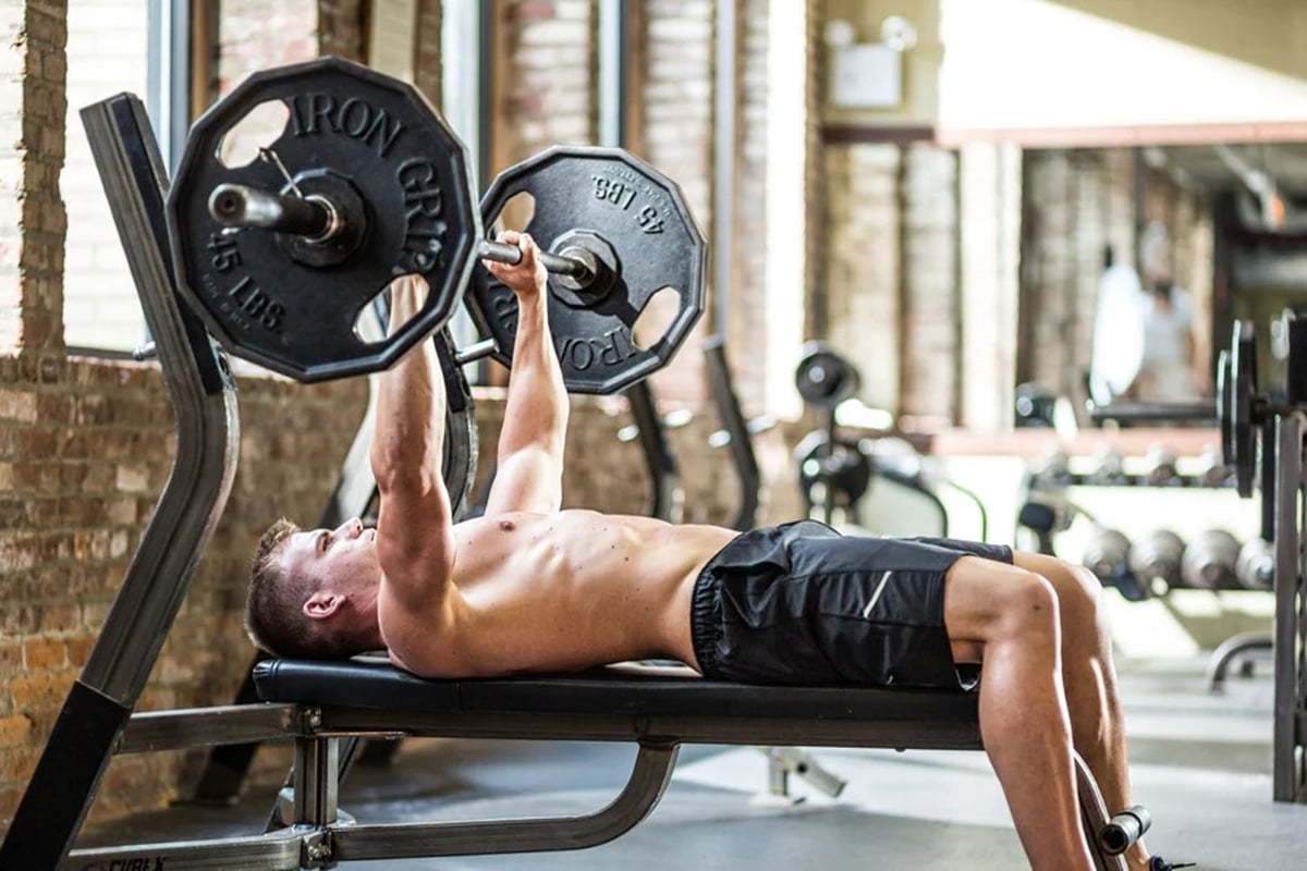 For most men, a chest workout centres around three moves: a bench press  completed in the flat, inclin…