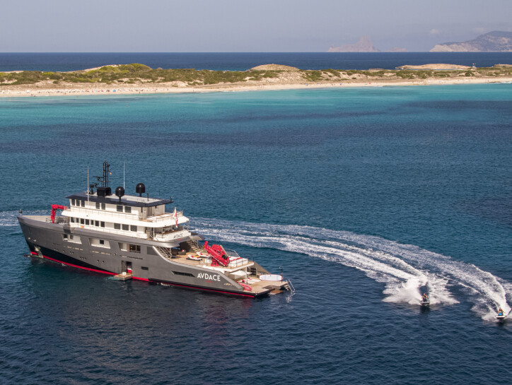 Italian Playboy's 154ft Superyacht AUDACE Features An Owner's Penthouse & Nightclub