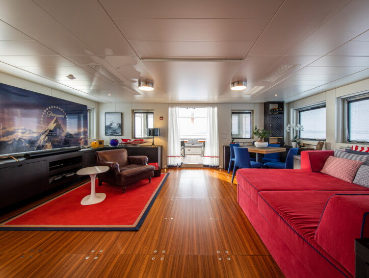 Italian Playboy's 154ft Superyacht AUDACE Features An Owner's Penthouse & Nightclub